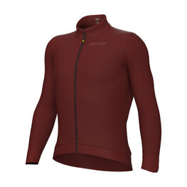 ALÉ Cycling winter long sleeve jersey - PR-E FOLLOW ME 2.0 - red