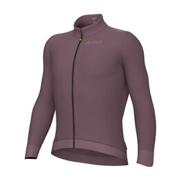 ALÉ Cycling winter long sleeve jersey - PR-E FOLLOW ME 2.0 - purple
