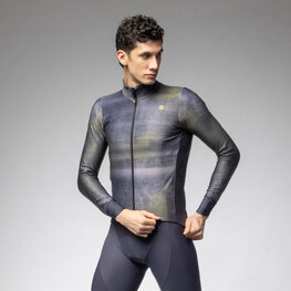 ALÉ Cycling windproof jacket - PR-E TRACCIA - grey