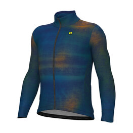 ALÉ Cycling thermal jacket - PR-E TRACCIA - blue