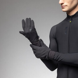 ALÉ Cycling long-finger gloves - RIPARO - black