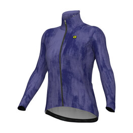 ALÉ Cycling windproof jacket - PR-E KNITTED - blue