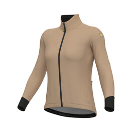 ALÉ Cycling windproof jacket - PRAGMA FONDO 3.0 - ivory