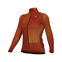 ALÉ Cycling winter long sleeve jersey - PR-E STELLAR LADY - red
