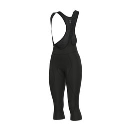ALÉ Cycling 3/4 length bib shorts - PRAGMA WINTER - black