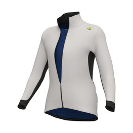 ALÉ Cycling windproof jacket - KLIMATIK K-DOUBLE - white