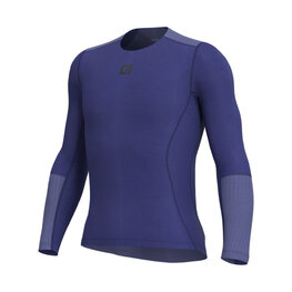 ALÉ Cycling long sleeve t-shirt - INTIMO K-BASE - blue