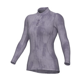 ALÉ Cycling long sleeve t-shirt - INTIMO KNITTED - purple