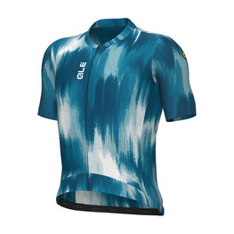 ALÉ Cycling short sleeve jersey - PR-E ARGON - blue/white