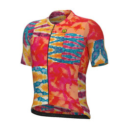 ALÉ Cycling short sleeve jersey - PR-E CLOROFILLA - multicolour
