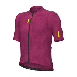 ALÉ Cycling short sleeve jersey - PRAGMA DEEP - pink
