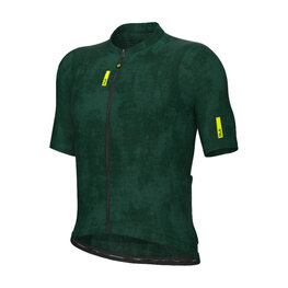 ALÉ Cycling short sleeve jersey - PRAGMA DEEP - green
