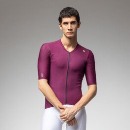 ALÉ Cycling short sleeve jersey - R-EV1 SPRINTER 2.0 - purple