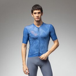 ALÉ Cycling short sleeve jersey - SCHEMA PR-E - blue