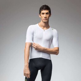 ALÉ Cycling short sleeve jersey - R-EV1 EAGLE - white