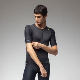 ALÉ Cycling short sleeve jersey - EARTHY STYLE 2.0 PR-E - black