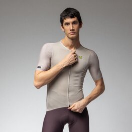 ALÉ Cycling short sleeve jersey - EARTHY STYLE 2.0 PR-E - beige