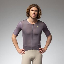 ALÉ Cycling short sleeve jersey - EARTHY STYLE 2.0 PR-E - purple