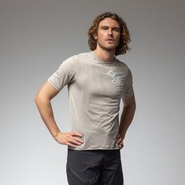 ALÉ Cycling short sleeve jersey - OFF ROAD RUGGED 2.0 - beige