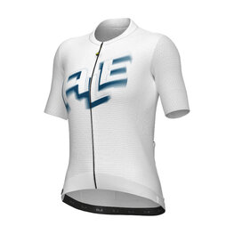 ALÉ Cycling short sleeve jersey - SAUVAGE 2.0 PR-E - white