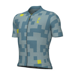 ALÉ Cycling short sleeve jersey - PRAGMA PIXEL - blue