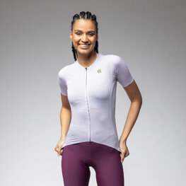 ALÉ Cycling short sleeve jersey - EARTHY STYLE 2.0 PR-E - white