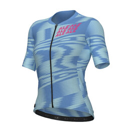 ALÉ Cycling short sleeve jersey - TECHNO PR-E - blue