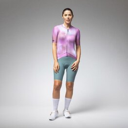 ALÉ Cycling short sleeve jersey - PR-E ARGON - pink