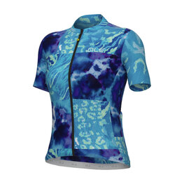 ALÉ Cycling short sleeve jersey - PRAGMA LINFA - blue