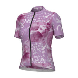 ALÉ Cycling short sleeve jersey - PRAGMA LINFA - pink