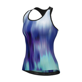 ALÉ Cycling sleeveless jersey - PRAGMA CRAZY - blue