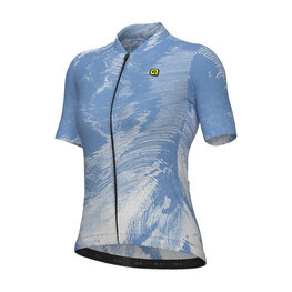ALÉ Cycling short sleeve jersey - PR-E FAN - blue/white