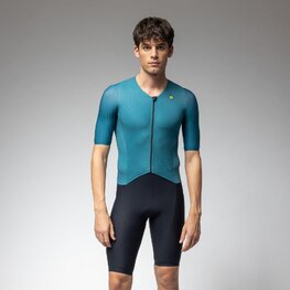 ALÉ Cycling skinsuit - TRIATHLON EAGLE TRI - green/black