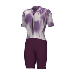 ALÉ Cycling skinsuit - ARGON PR-E - purple/white