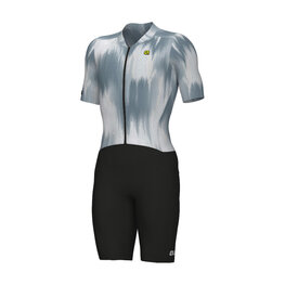ALÉ Cycling skinsuit - ARGON PR-E - white/blue/grey