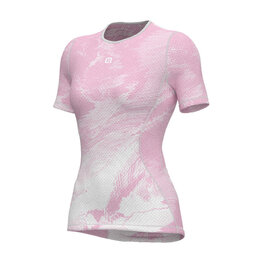 ALÉ Cycling short sleeve t-shirt - INTIMO FAN - pink