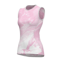 ALÉ Cycling sleeve less t-shirt - INTIMO FAN - pink