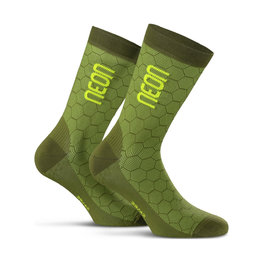 NEON Cyclingclassic socks - NEON 3D - yellow/green