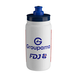 ELITE Cycling water bottle - FLY 550 GROUPAMA-FDJ 2025 - white/blue