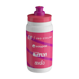 ELITE Cycling water bottle - FLY 550 TEAM EF PRO CYCLING CANNONDALE 2025 - pink/white
