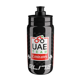 ELITE Cycling water bottle - FLY UAE TEAM EMIRATES 550 ML 2026 - black