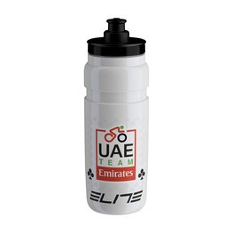 ELITE Cycling water bottle - FLY 750 UAE TEAM EMIRATES 2024 - white/red