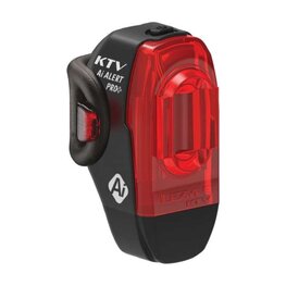 LEZYNE rear light - KTV PRO+ AI ALERT REAR - black