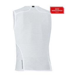GORE Cycling tank top - WINDSTOPPER BASE - white