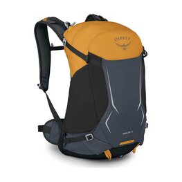 OSPREY backpack - HIKELITE 26 - black/grey/yellow