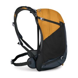 OSPREY backpack - HIKELITE 26 - black/grey/yellow