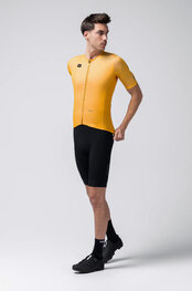 GOBIK Cycling short sleeve jersey - STARK - yellow