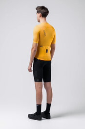 GOBIK Cycling short sleeve jersey - STARK - yellow