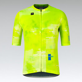 GOBIK Cycling short sleeve jersey - STARK - yellow