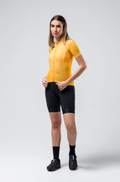 GOBIK Cycling short sleeve jersey - STARK - yellow